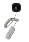 Singcall. wireless waiter systems, pager, black with hand shack, two buttons,560B