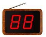 wireless calling system,Wireless Paging System, wood color Display(APE1000M)